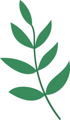 green leaves pattern