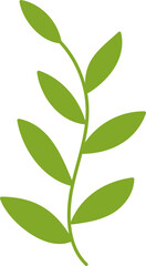 green leaves pattern