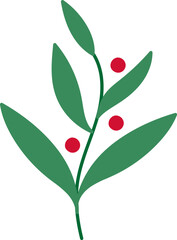 green leaves pattern