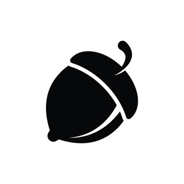 recommend clip art: nut acorn icon vector