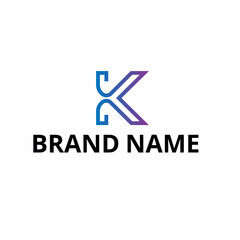 K font company logo
