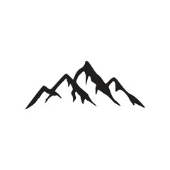 mountain logo icon design vector