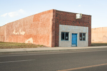 Edificio en algún lugar de Tucumcari Estados Unidos