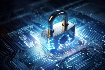IT security, Cyber Security Data Protection Information privacy antivirus virus defence internet technology concept. Generative AI Technology
