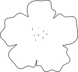 Hand drawn flora illustration, Transparent background