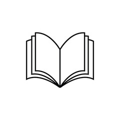 book logo icon design vector