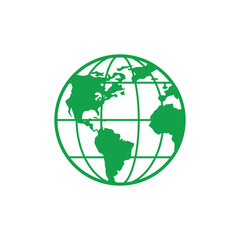 globe icon design vector