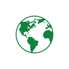 globe icon design vector