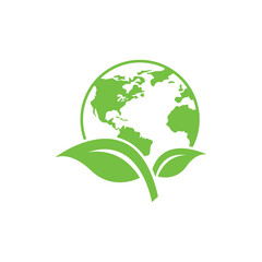 environment logo icon design vector