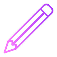 pencil gradient icon