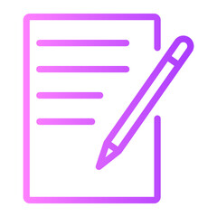 paper gradient icon