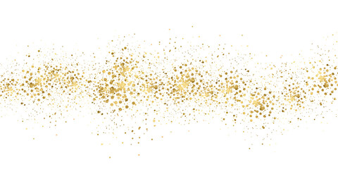 Gold Foil Frame  Gold sparkle ,luxury metallic splatter border,Gold brush stroke on transparent background.	