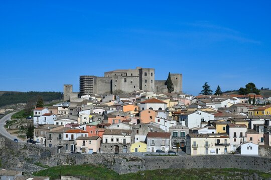 The italian village of Melfi in Basilicata.