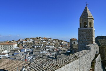 The Apulian village of Bovino.