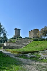 The historic city of Velia, Italy.