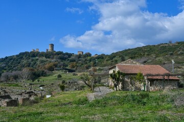 The historic city of Velia, Italy.