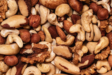 close up of nuts