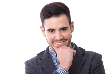 portrait of smiling business man