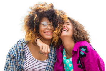 friends sharing and laughing out loud summer tour