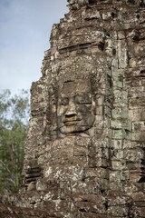 Beautiful closeup of a Angkor Wat in Cambodia