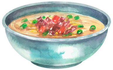 Potato Soup food illustration
