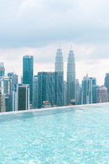 city skyline of Kuala Lumpur
