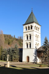 Fototapeta na wymiar Putna monastery visit