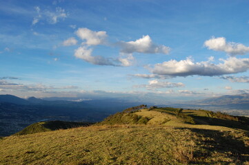 Fototapeta premium landscape with clouds