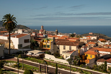 Jardín Victoria en el pueblo de La Orotava, Tenerife. Islas Canarias. 