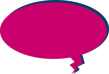 Bubbles for speech design, Transparent background