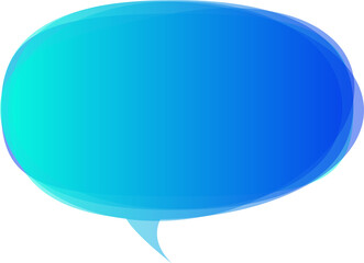Bubbles for speech design, Transparent background