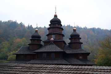 Church of Holy Prophet Ilya in Yaremche, western Ukraine, Carpathians