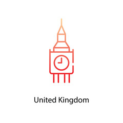 United Kingdom icon. Suitable for Web Page, Mobile App, UI, UX and GUI design.