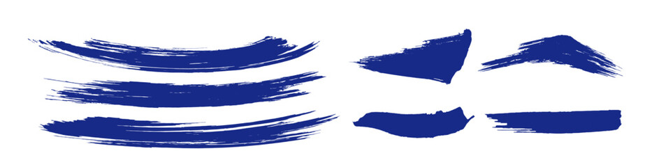 アナログタッチ素材：筆の質感　墨　インク　筆模様　波模様　	
