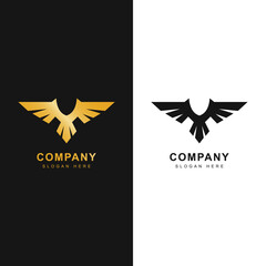 eagle logo vector illustration, eagle logo, eagle animal, wings logo, eagle logo company.