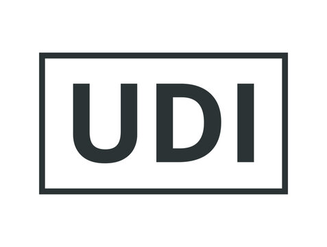 Unique device identifier symbol. 