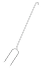 BBQ grill fork. vector illustration