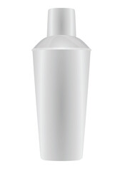 Cocktail metal shaker. vector illustration