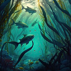 kelp forest