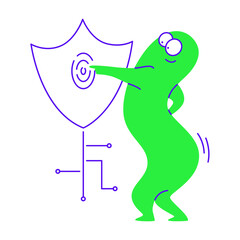 Scanning fingerprint