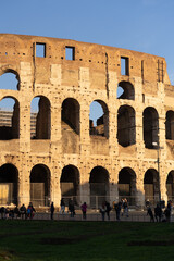 Fototapeta premium Rome, view of the Colosseum.
