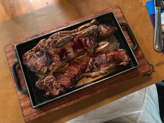 lamb chops on the grill