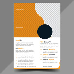 Business Flyer Corporate Flyer Emplate flyer.Creative Corporate & Business Flyer Brochure Template Design, abstract business flyer, vector template design. Brochure design, cover, annual report, poste