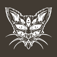 Vintage-Inspired Vector Illustrations for Fashion and Merchandise in Flat Retro Style