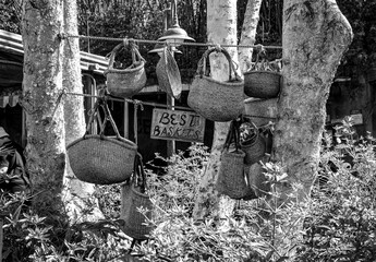 hanging bags and purses