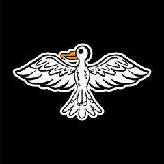 Vintage-Inspired Vector Illustrations for Fashion and Merchandise in Flat Retro Style