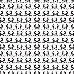 abstract cat  pattern