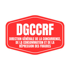 Symbole DGCCRF direction générale de la concurrence, de la consommation et de la répression des fraudes	