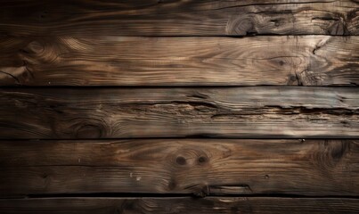  a close up of a wooden wall made of planks.  generative ai