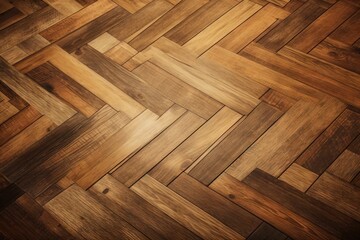  a wood floor with a very nice pattern on it's surface.  generative ai